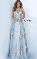 Jovani Long Metallic Prom Dress Sale