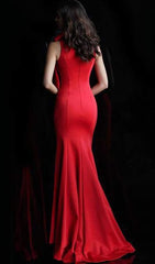 Jovani 61243 Long Sleeveless Prom Dress