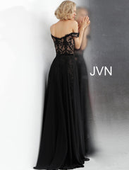 Jovani 62489 Off the Shoulder Lace Prom Dress Sale