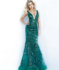 Jovani 60283 Prom Long Formal Sleeveless Fitted