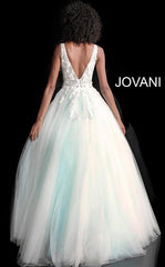 Jovani 55634 Prom Long Sleeveless Ball Gown