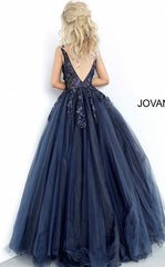 Jovani 55634 Prom Long Sleeveless Ball Gown