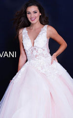Jovani 55634 Prom Long Sleeveless Ball Gown