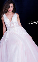 Jovani 55634 Prom Long Sleeveless Ball Gown