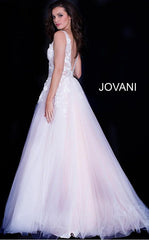 Jovani 55634 Prom Long Sleeveless Ball Gown