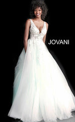 Jovani 55634 Prom Long Sleeveless Ball Gown