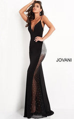 Jovani Prom Long Spaghetti Strap Formal Dress Sale
