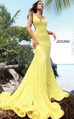 Jovani 59762 Sleeveless Long Fitted Formal Gown Sale