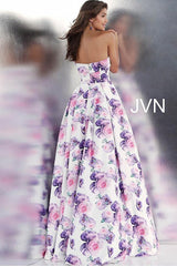 Jovani 67999 Strapless Long Prom Dress