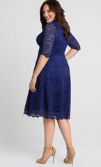Kiyonna Short Lace Dress Long Sleeve
