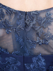 Sheath / Column Mother of the Bride Dress Elegant See Through Bateau Neck Ankle Length Chiffon Lace Half Sleeve