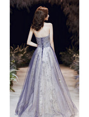A-Line Sparkle Elegant Wedding Guest Prom Formal Evening Dress Strapless Sleeveless Floor Length Satin with