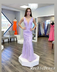Hot Long Lace 2024 Cheap Prom Dresses Meramid Floor Length Evening Dress