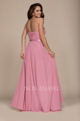 Long Formal Bridesmaid Prom Dress