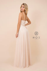 Long Formal Bridesmaid Prom Dress