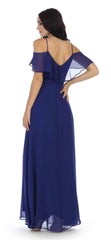 Long Formal Bridesmaids Off Shoulder Prom Dress