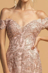 Long Formal Off Shoulder Mermaid Evening Prom Dress Sale