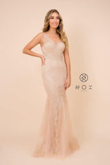 Long Formal Sleeveless Mermaid Prom Dress