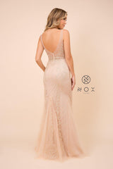 Long Formal Sleeveless Mermaid Prom Dress