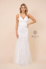 Long Formal Sleeveless Mermaid Prom Dress