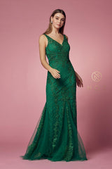 Long Formal Sleeveless Mermaid Prom Dress
