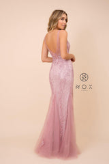 Long Formal Sleeveless Mermaid Prom Dress