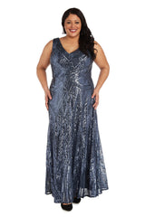Long Plus Size Sleeveless Dress Sale