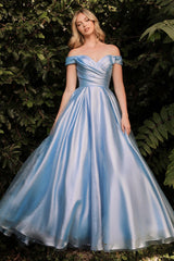 Cinderella Divine J823 Off Shoulder Dress Prom Dress
