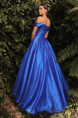 Cinderella Divine J823 Off Shoulder Dress Prom Dress