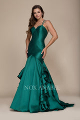 Long Prom Mermaid Ball Gown Formal Dress