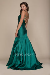 Long Prom Mermaid Ball Gown Formal Dress