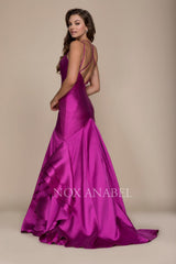 Long Prom Mermaid Ball Gown Formal Dress