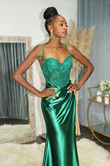 Cinderella Divine S412 Long Sexy Spaghetti Strap Prom Dress