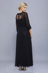 Long Sleeve Mother of the Bride Formal Dress