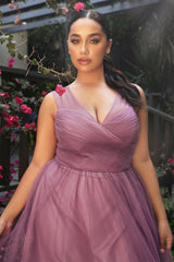 Cinderella Divine ET322 Long Sleeveless Formal Dress
