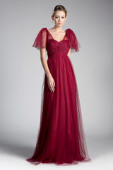 Cinderella Divine ET322 Long Sleeveless Formal Dress
