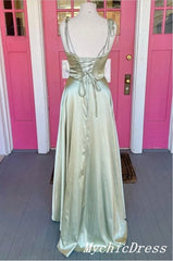 Cheap Long Soft Satin Purple Wedding Guest Dresses 2024 Spaghetti Straps