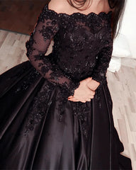 Long Sleeves Ball Gowns Burgundy Wedding Dresses Lace Quinceanera Dresses
