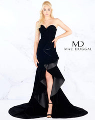 Mac Duggal High Slit Long Prom Dress Sale