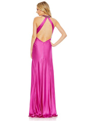 Mac Duggal 70252 Prom Long Beaded Halter Formal Gown Sale