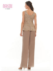 Marsoni Formal Long Sleeve Jacket Pant Suit 305