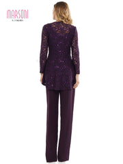 Marsoni Formal Long Sleeve Jacket Pant Suit 305