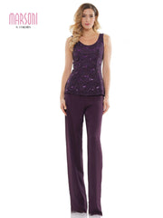 Marsoni Formal Long Sleeve Jacket Pant Suit 305