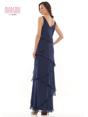 Marsoni Two Piece Ruffle Long Lace Dress 309
