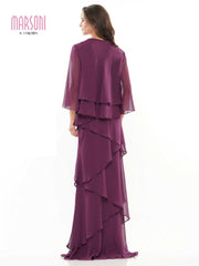 Marsoni Two Piece Ruffle Long Lace Dress 309