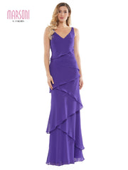 Marsoni Two Piece Ruffle Long Lace Dress 309