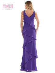 Marsoni Two Piece Ruffle Long Lace Dress 309