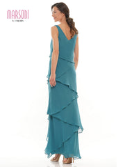 Marsoni Two Piece Ruffle Long Lace Dress 309