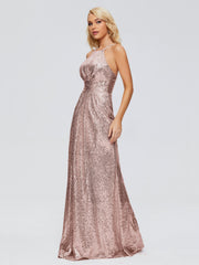Mary Halter Hourglass Sequins Party Dresses