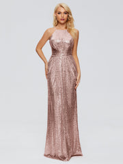 Mary Halter Hourglass Sequins Party Dresses